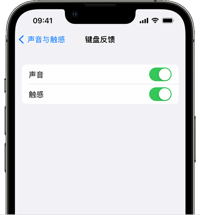 潜江苹果14维修店分享如何在 iPhone 14 机型中使用触感键盘 